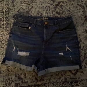 Universal Thread distressed jean shorts